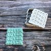 Lover Cookie Cutter and Fondant Embosser Lover Cookie Cutter and Fondant Embosser
