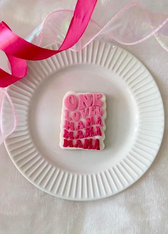 One Loved Mama Cookie Cutter and Embosser One Loved Mama Cookie Cutter and Embosser