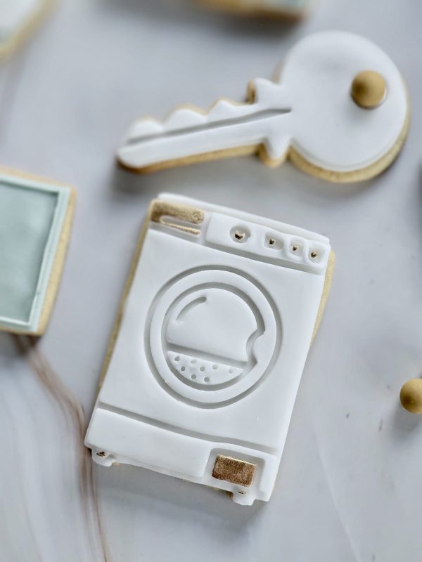 Washing Machine Cookie Cutter and Fondant Stamp, New Home