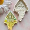 Cuckoo Clock Cookie Cutter and Fondant Stamp, Easter, Cute Easter Decoration