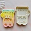 Easter cART cUTTER Easter Cart Cookie Cutter and Fondant Stamp, Easter, Easter Stall, Easter Trolley