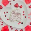 Heart Van Cookie Cutter and Fondant Embosser Heart Van Cookie Cutter and Fondant Embosser