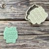 Just A Teenage Dirtbag Baby Cookie Cutter and Fondant Stamp Embosser, Teenager, Birthday