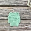 Just A Teenage Dirtbag Baby Cookie Cutter and Fondant Stamp Embosser, Teenager, Birthday