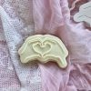 Heart Hands Cookie Cutter and Fondant Stamp Embosser, Valentines Day Embosser, Love, I Love You, Taylor Swift, Swifties