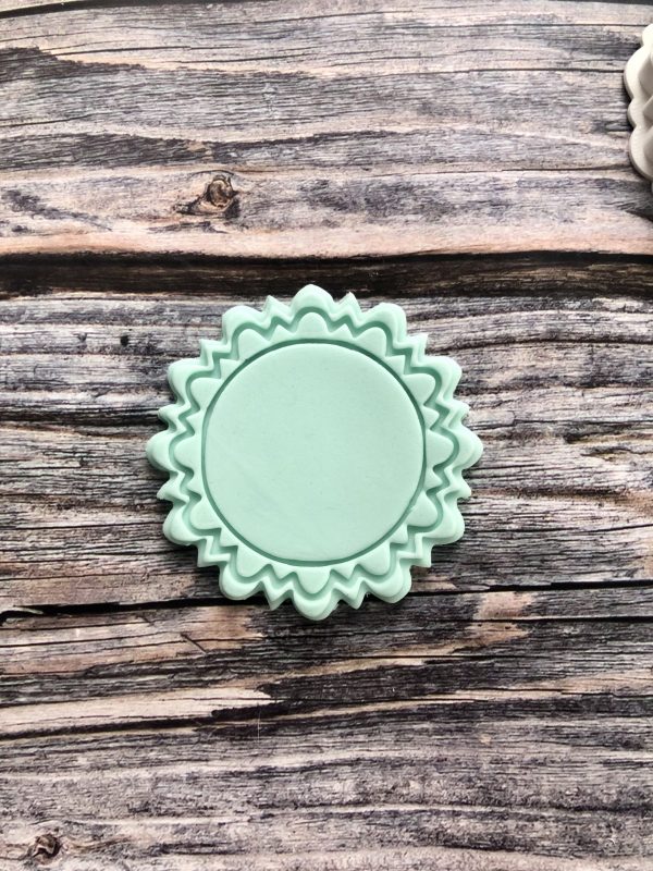 IMG_6606 Pretty Border Cookie Cutter and Fondant Stamp, Frame, Shape