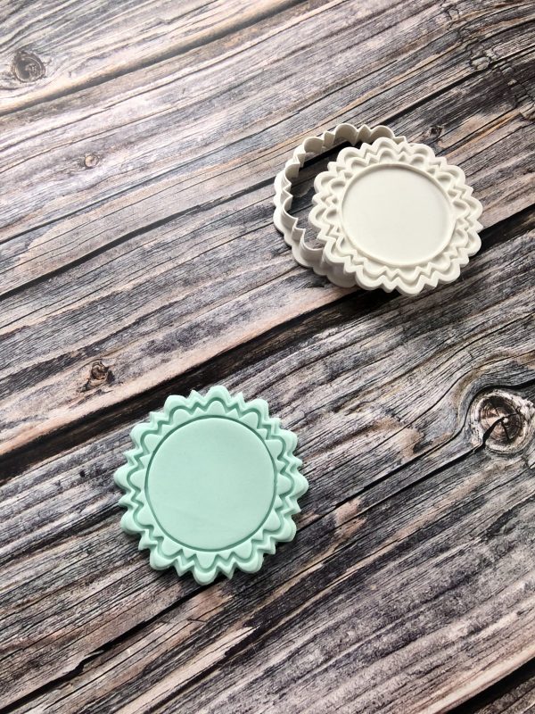 IMG_6607 Pretty Border Cookie Cutter and Fondant Stamp, Frame, Shape