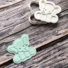 Elephant Cookie Cutter and Fondant Stamp Embosser, Zoo Animal, Circus Animal, Safari