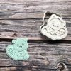 IMG_6622 Beaver Cookie Cutter and Fondant Stamp Embosser, Woodland Animal, Cute Beaver