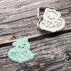 IMG_6623 Beaver Cookie Cutter and Fondant Stamp Embosser, Woodland Animal, Cute Beaver