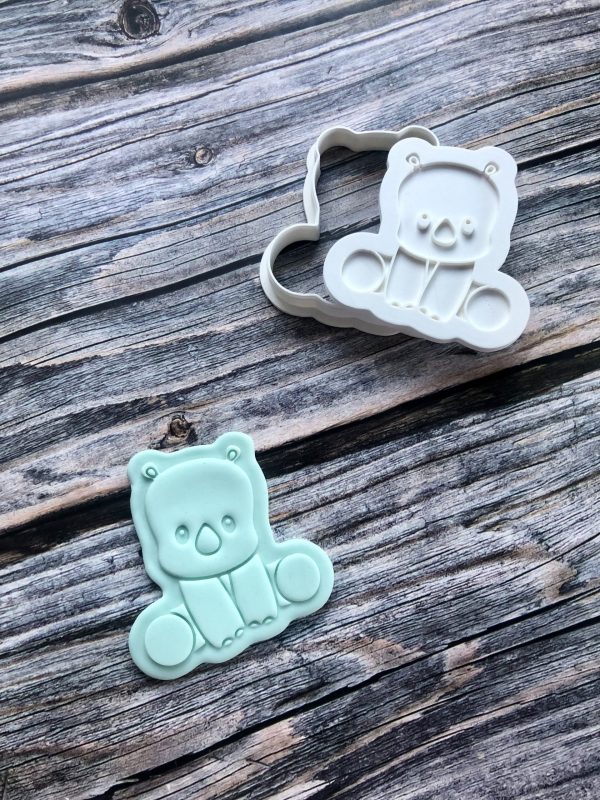 IMG_6631 Rhino Cookie Cutter and Fondant Stamp Embosser, Rhinoceros, Safari Animal, Zoo Animal