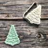 Fir Tree Cookie Cutter and Fondant Stamp, Mountains, Woodland, Nature, Christmas
