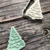 Fir Tree Cookie Cutter and Fondant Stamp, Mountains, Woodland, Nature, Christmas