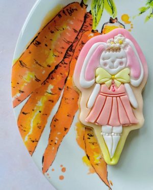 Smart Rabbit Cookie Cutter and Fondant Stamp, Easter, Peter Rabbit, Lady Rabbit, Bunny