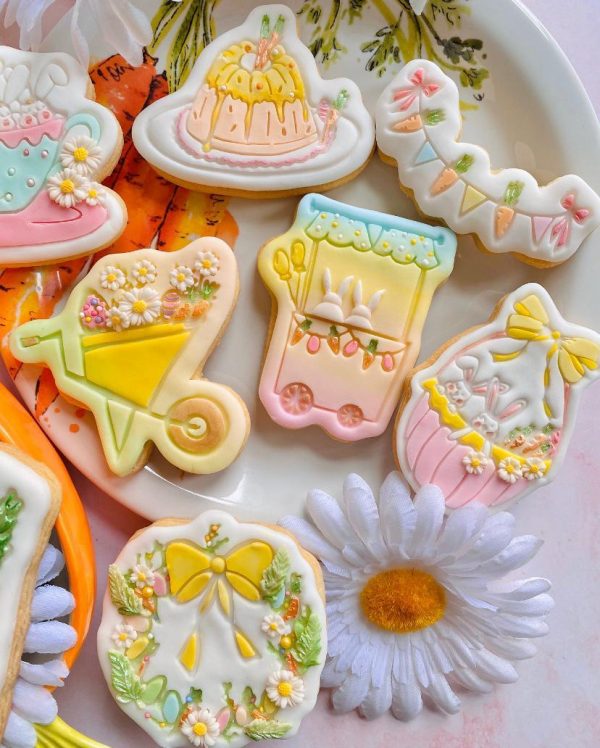 Wheelbarrow Cookie Cutter and Fondant Stamp, Easter, Peter Rabbit, Gardening, Wheel Barrow, Garden, Allotment