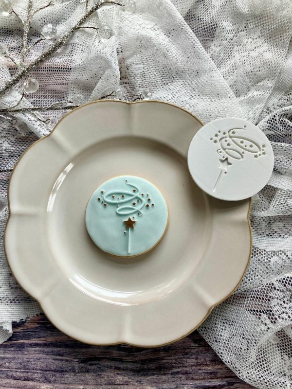 Magic Wand Fondant Stamp Embosser Magic Wand Fondant Stamp Embosser