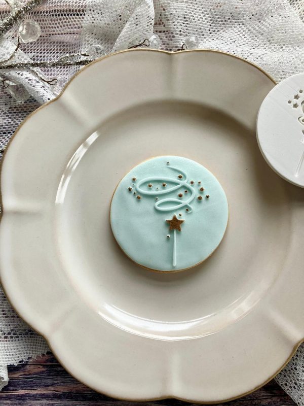 Magic Wand Fondant Stamp Embosser Magic Wand Fondant Stamp Embosser