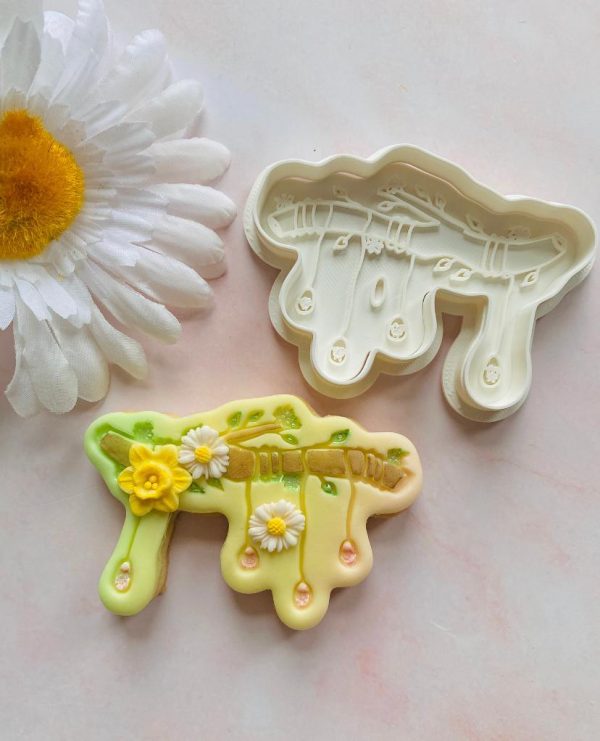 Easter Branch Cookie Cutter and Fondant Stamp, Easter, Easter Decoration, Easter Tree