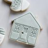 House Cookie Cutter and Fondant Stamp