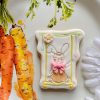Rabbit Swing Cookie Cutter and Fondant Stamp, Easter, Easter Swing, Bunny