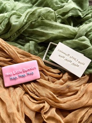 Hop Little Bunnies Hop Hop Hop Cookie Cutter and Fondant Stamp Embosser, Easter, Easter Bunny, Nursery Rhyme