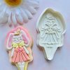 lady rabbit cutter Smart Rabbit Cookie Cutter and Fondant Stamp, Easter, Peter Rabbit, Lady Rabbit, Bunny