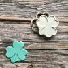 3 leaf clover Three Leaf Clover Cookie Cutter and Fondant Stamp, St.Patrick's Day, Clover, Good Luck