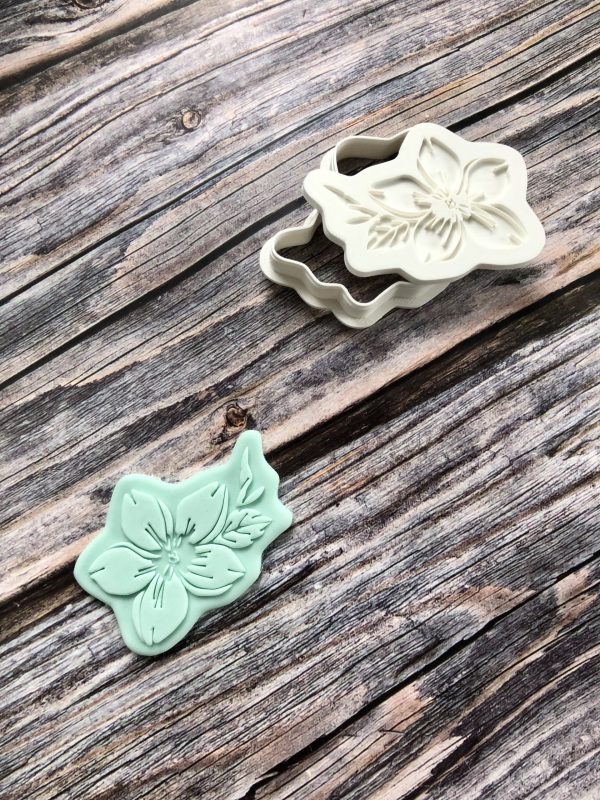 IMG_7379 Flower Cookie Cutter and Fondant Stamp Embosser, Birthday, Get Well Soon, Mother’s Day