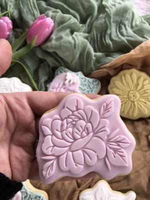 Flower Cookie Cutter and Fondant Stamp Embosser