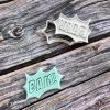 Bam Cookie Cutter and Fondant Stamp