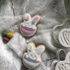 Rabbit Egg Cookie Cutter and Fondant Embosser Rabbit Egg Cookie Cutter and Fondant Embosser