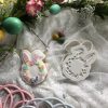 Easter Wreath Cookie Cutter and Fondant Embosser