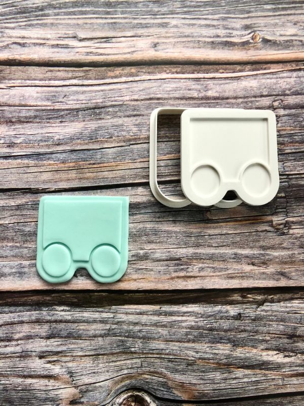Train and Carriage Cookie Cutter and Fondant Embosser Set, Train Set, Thomas the Tank, Choo Choo I'm Two