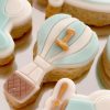 hot air balloon Hot Air Balloon Cookie Cutter and Fondant Stamp, Travel, Up Up And Away