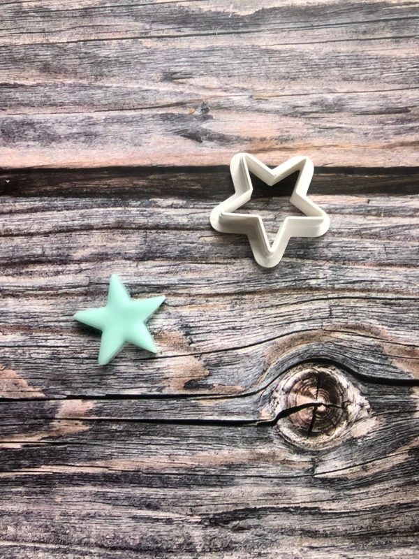 mini star 1 Miniature Star Cookie Cutter, Treat Box Filler, Pretty Star, Mini