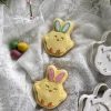 open eyes chick 3 Easter Chick with Headband Cookie Cutter and Fondant Stamp Embosser, Bunny Ears, Chick,