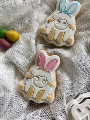 Easter Chick with Headband Cookie Cutter and Embosser