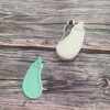 Aubergine Cookie Cutter and Fondant Stamp Embosser, Eggplant, Rude, Cheeky