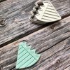 Dinosaur Party Hat Cookie Cutter and Fondant Stamp, Three Rex, Roarsome Birthday