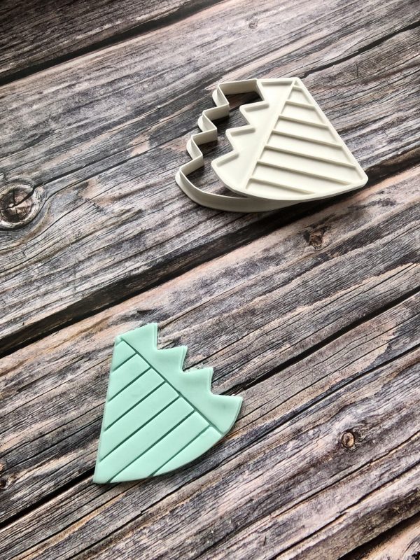 Dinosaur Party Hat Cookie Cutter and Fondant Stamp, Three Rex, Roarsome Birthday