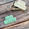 Bum Worms Cookie Cutter and Fondant Stamp Embosser, Bluey Theme, Kids TV