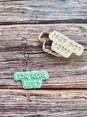 For Real Life? Cookie Cutter and Fondant Stamp Embosser, Bluey Theme