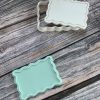 Wavy Frame Cookie Cutter and Fondant Stamp Embosser, Border, Pretty