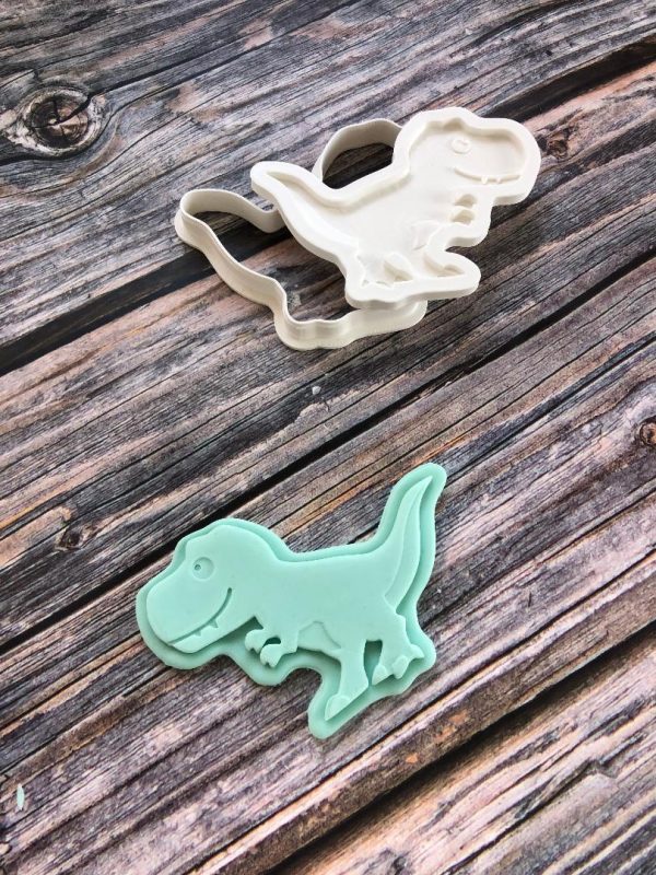Dinosaur Cookie Cutter and Multi Pop Embosser, Roarsome Birthday, Dinosaur Theme