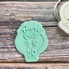 Beers and Cheers to 50 Years Cookie Cutter and Fondant Stamp Embosser, 50th Birthday, Fifty, Fiftieth