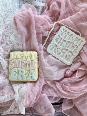 In My Swiftie Era Cookie Cutter and Fondant Stamp Embosser, Taylor Swift, Swifties, Eras