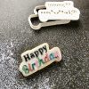 Happy Birthday Cookie Cutter and Fondant Stamp Embosser