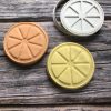 Segmented Fruit Cookie Cutter and Fondant Stamp Embosser, Orange, Lemon, Zest, Main Squeeze