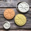 Mini Segmented Fruit Cookie Cutter and Fondant Stamp Embosser, Orange, Lemon, Zest, Main Squeeze
