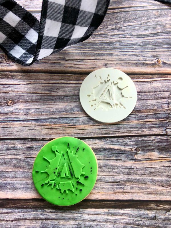 Gaming Fondant Embosser, XBox, Gamer, Letter A